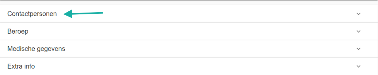 Screenshot: Go to the contact persons section.