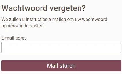 Bildschirmfoto: Geben Sie die E-Mail-Adresse ein, mit der Sie sich bei Halingo anmelden.